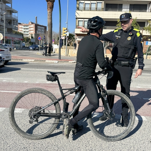 Campanya coordinada de control de ciclistes i vehicles de mobilitat personal (VMP) 