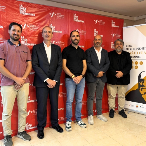 Presentació del XXXIX Premi de Periodisme Mañé i Flaquer