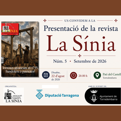 Presentació revista La Sínia