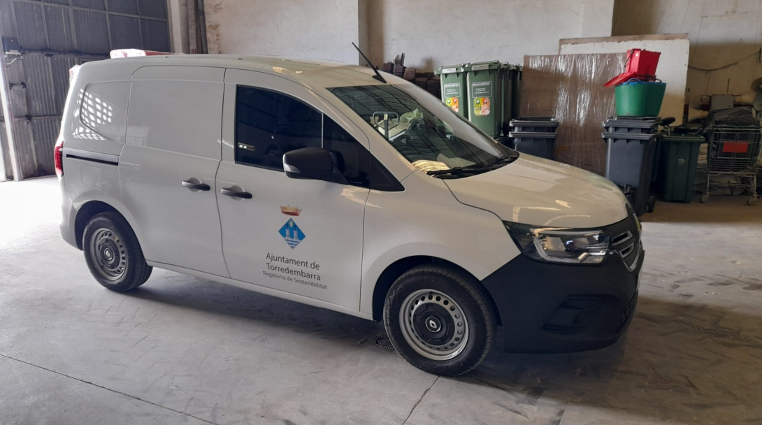 Furgoneta elèctrica adquirida