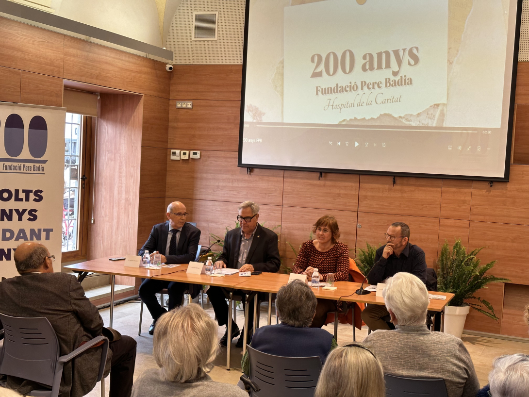 Acte d'obertura del bicentenari de la Fundació Pere Badia