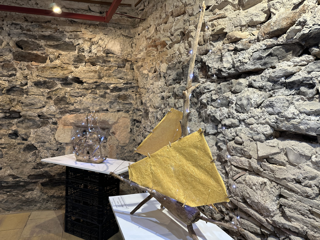 Imatge de l'exposició "Els nòmades del temps"