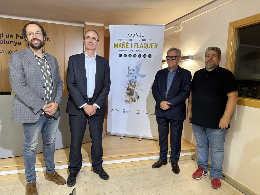 Presentació de la XXXVII edició del Premi de Periodisme Mañé i Flaquer
