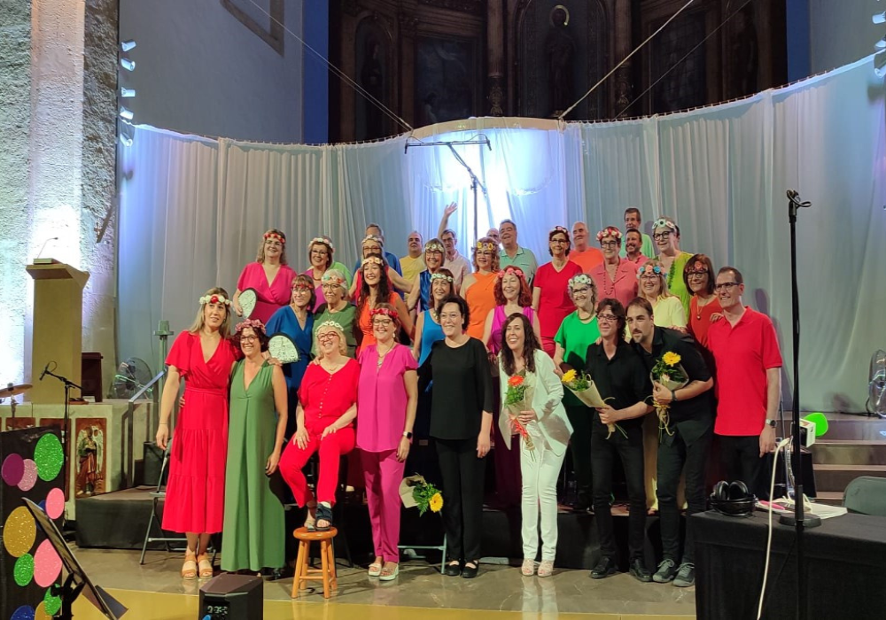 Foto d'arxiu de la Coral Santa Rosalia