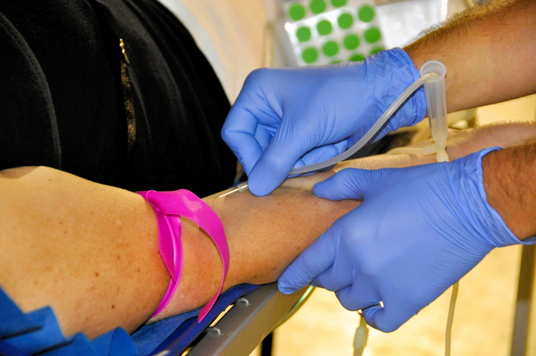 Imatge d'arxiu donació de sang