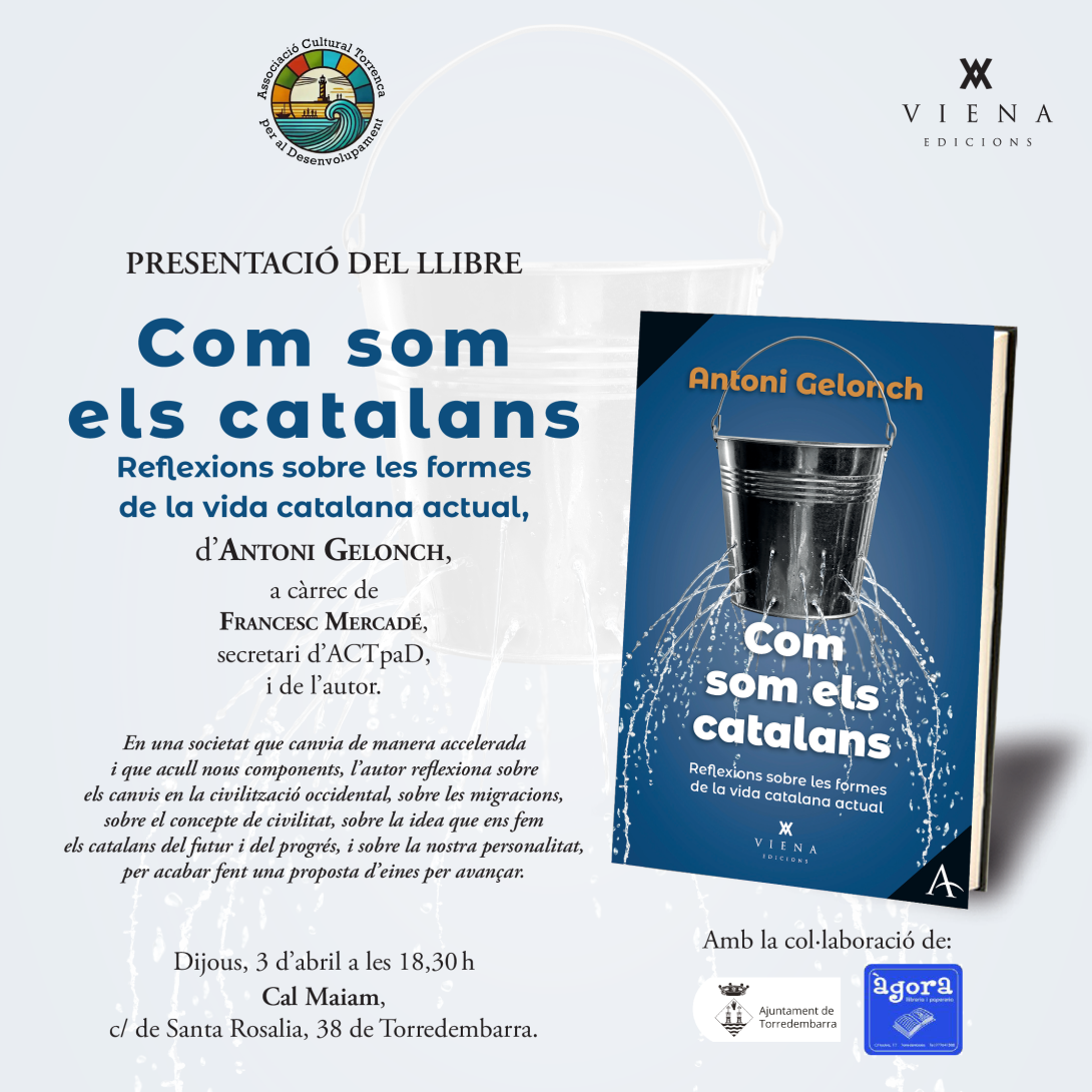 Presentació llibre "Com som els catalans"