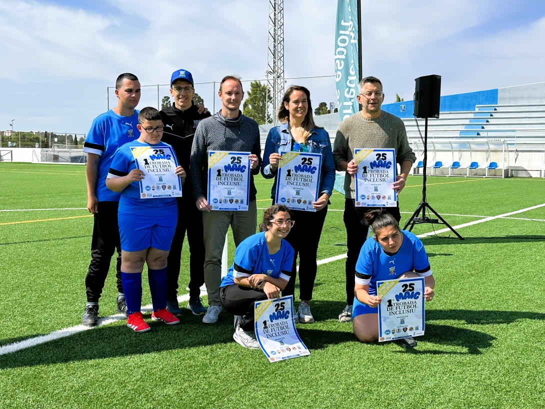 Presentació de la 1a Trobada de Futbol Inclusiu de Torredembarra