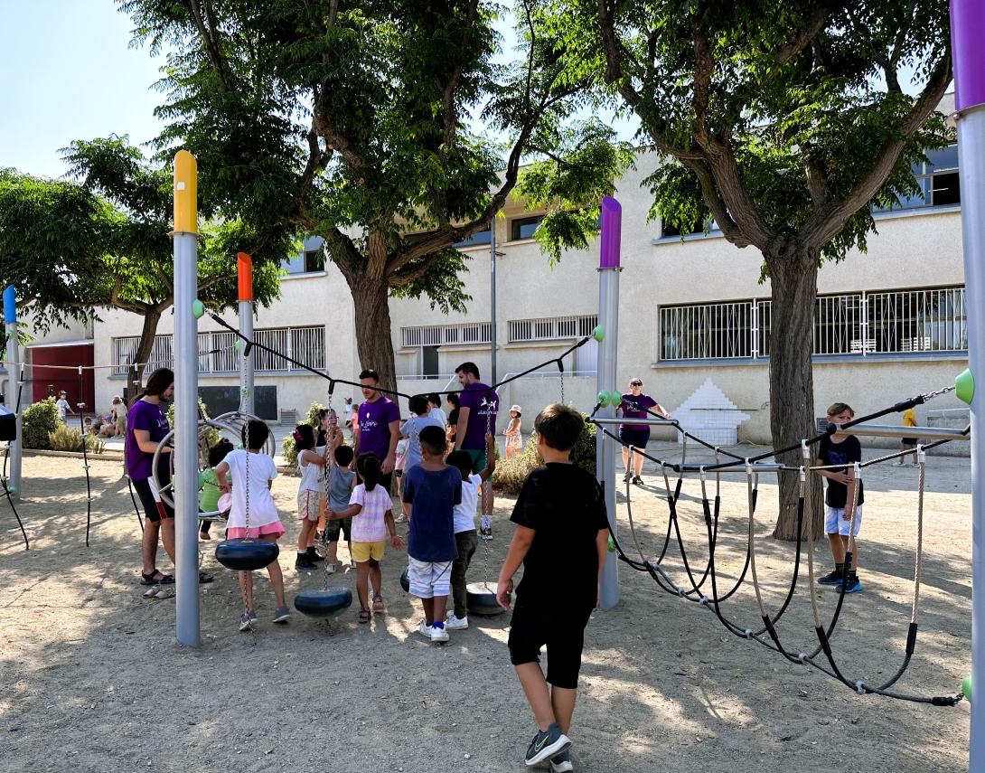 Imatge d'arxiu del Casal d'Estiu municipal del 2023