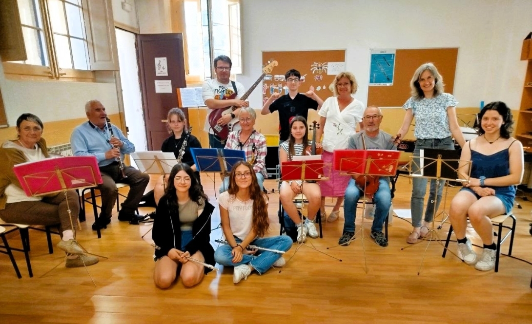 Imatge dels participants al festival