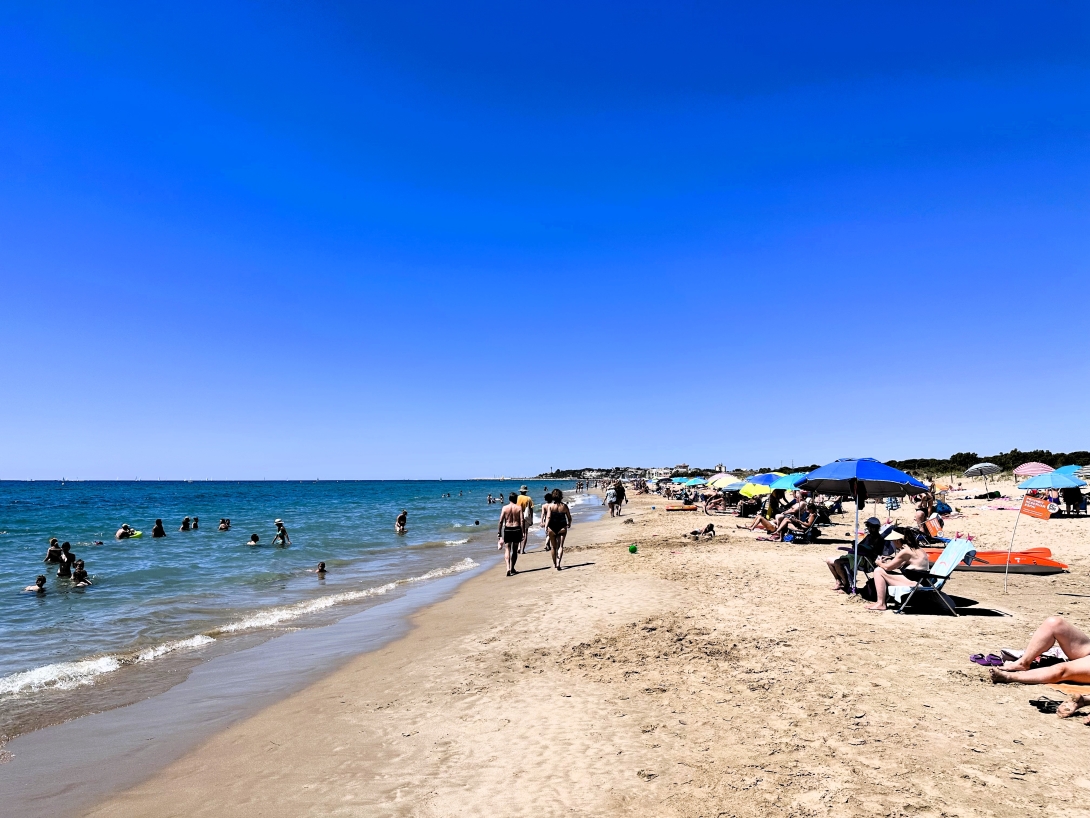 Imatge d'arxiu de la platja dels Muntanyans