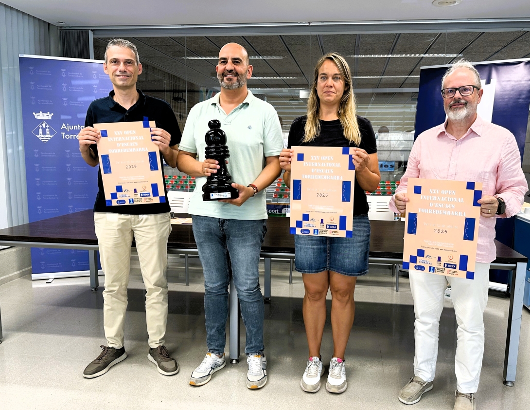 Presentació del 25è Open Internacional d'Escacs de Torredembarra