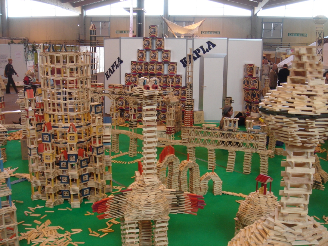 Taller infantil de construccions amb Kapla