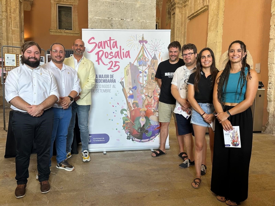 Presentació del programa d'actes de la Festa Major de Santa Rosalia
