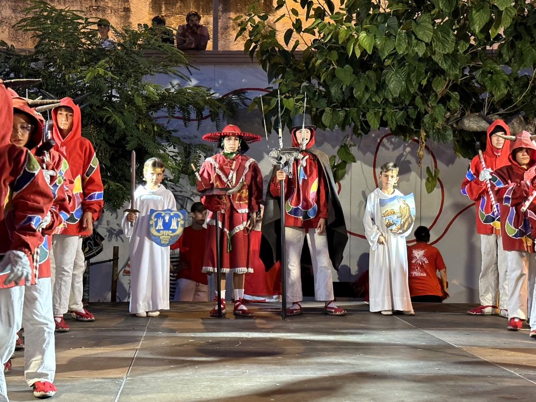 Representació del Ball Parlat del Ball de Diables Infantil del 2024