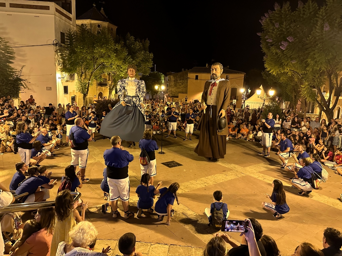 Imatge de la Desvetlla dels Gegants del 2024