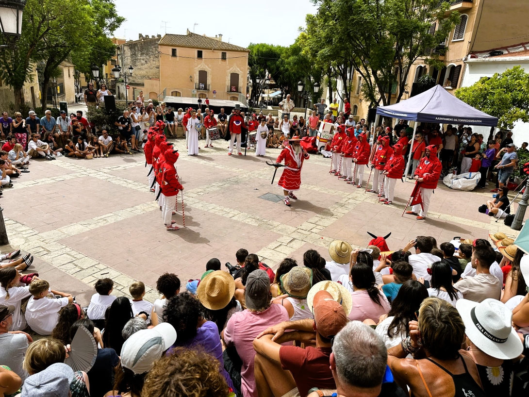 Representació del Ball Parlat del Ball de Diables del 2023