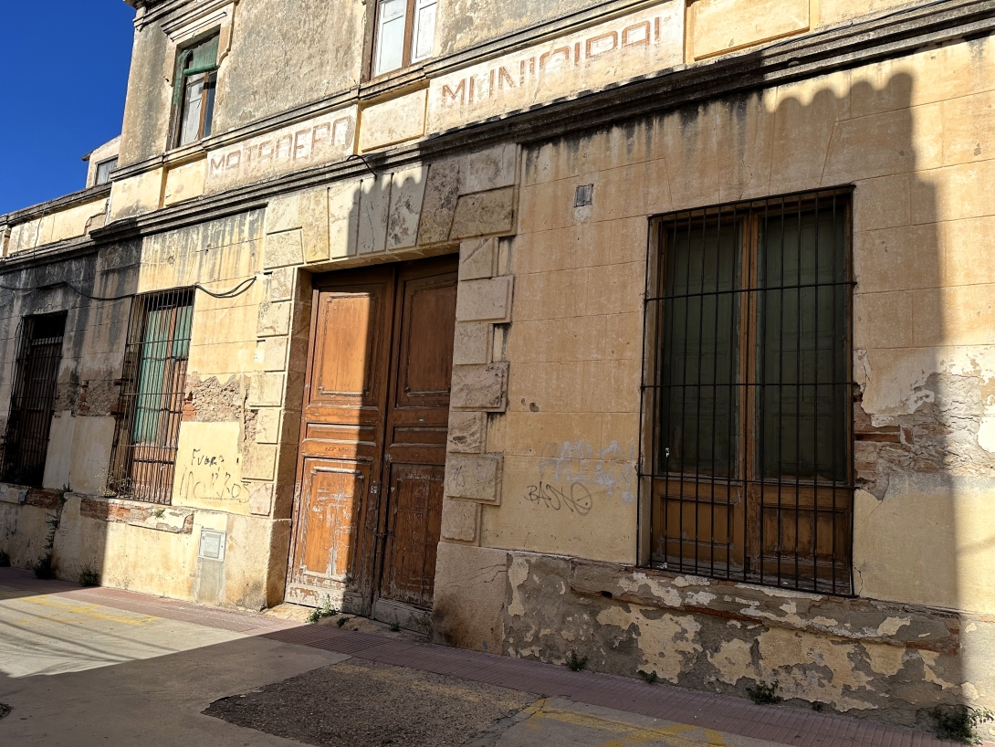 Imatge d'arxiu de l'antic Escorxador municipal