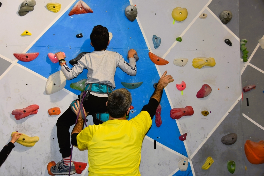 Curs iniciació escalada infantil