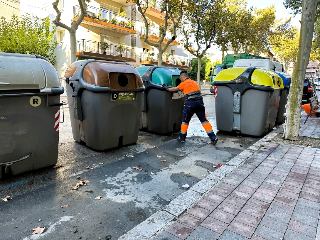 Bateria de contenidors