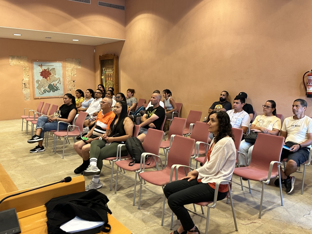 Sessió de Benvinguda persones nouvingudes