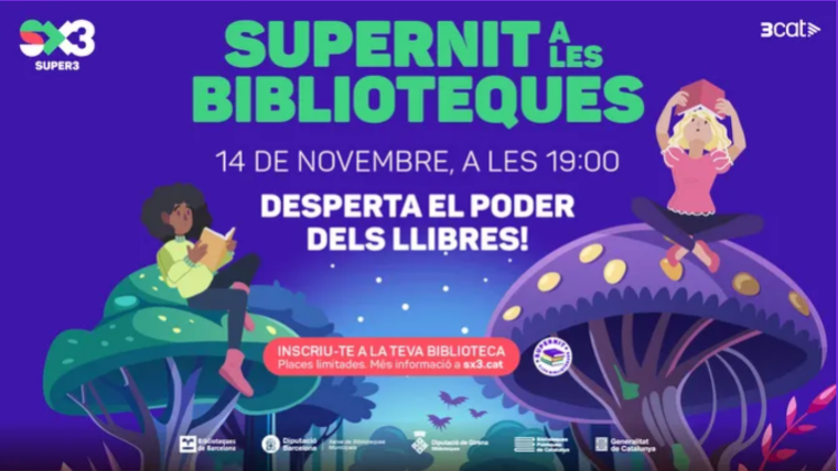 Supernit a les biblioteques