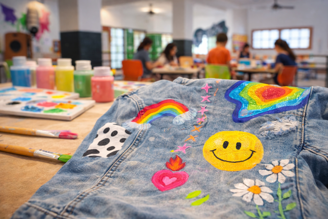 Taller de pintar roba