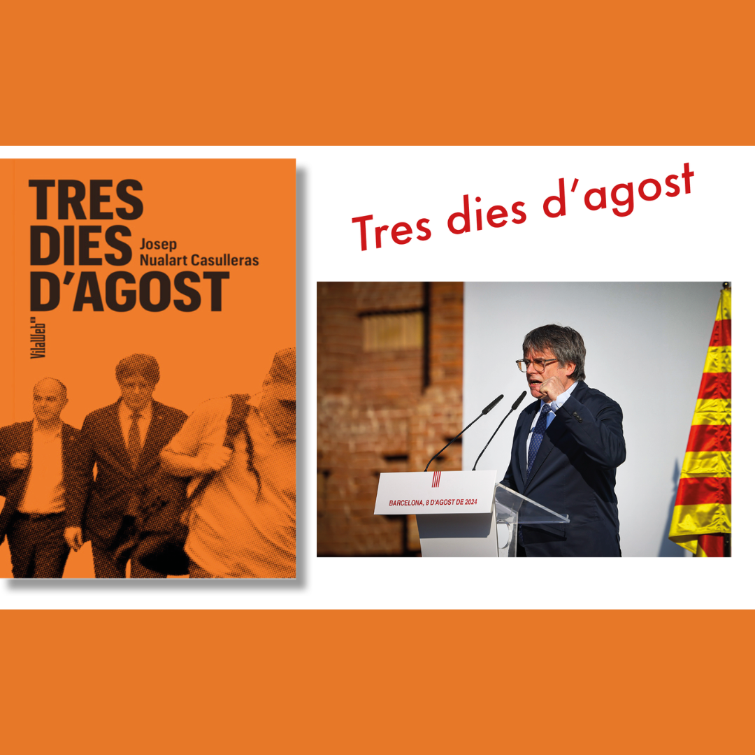 Presentació del llibre ‘Tres dies d’agost’