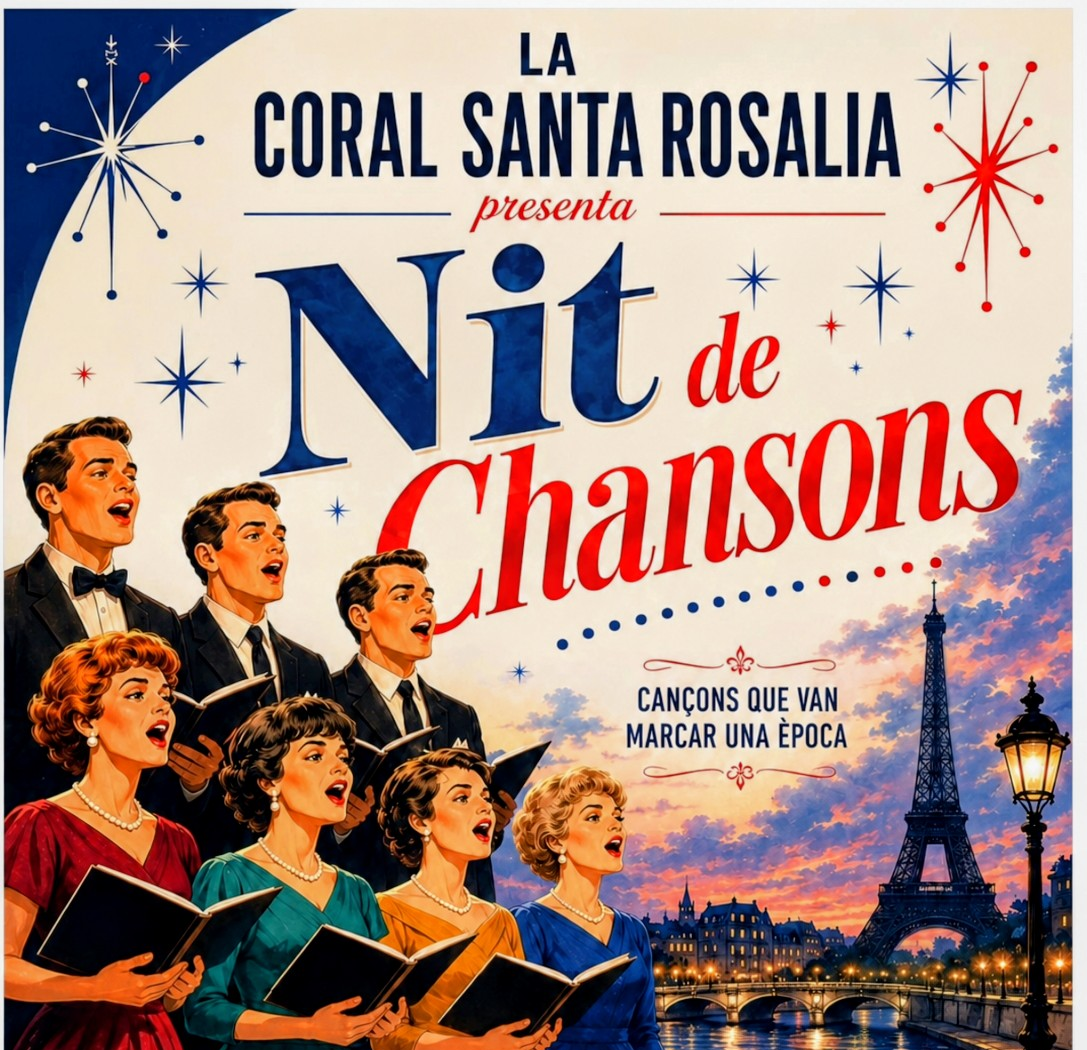 Concert ‘Nit de Chansons’ de la Coral Santa Rosalia 