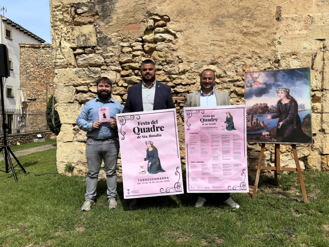 Imatge de la presentació del programa de la Festa del Quadre
