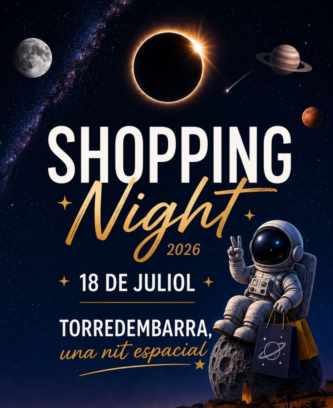 Shopping Night ‘Torredembarra: una nit espacial’ 
