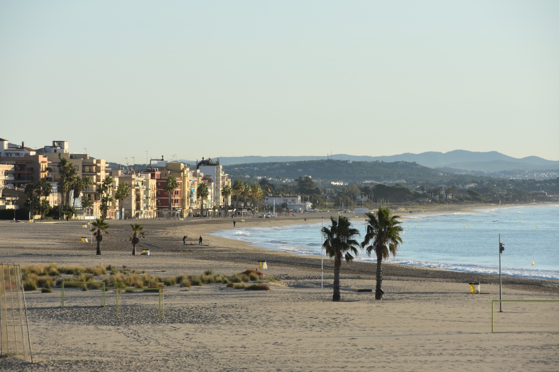 Imatge d'arxiu de la platja de la Paella