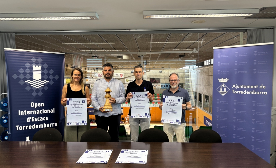 Presentació del 26 Open Internacional d'Escacs de Torredembarra