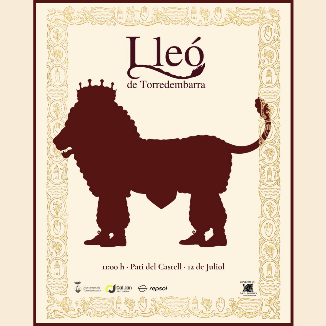 Cartell de la presentació del Lleó de Torredembarra