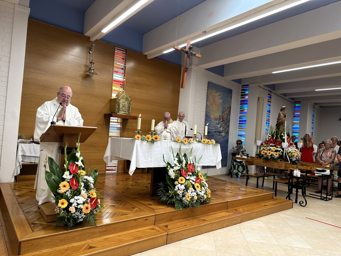 Imatge d'arxiu de la Missa de la Mare de Déu del Carme