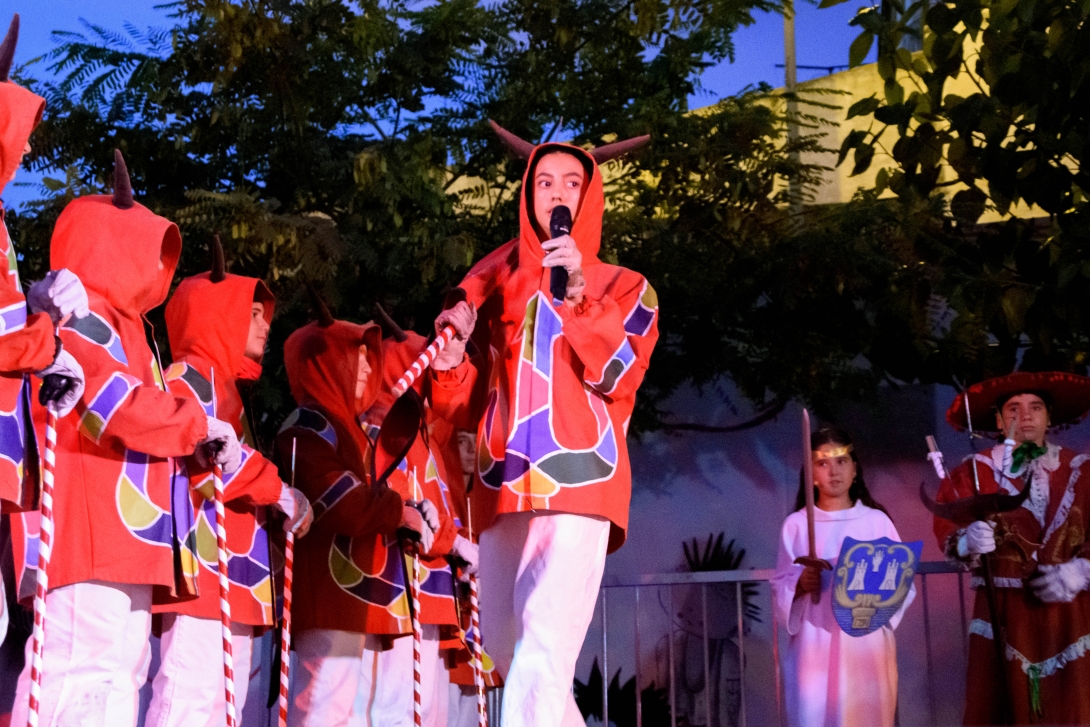 Representació del Ball Parlat del Ball de Diables infantil de 2025